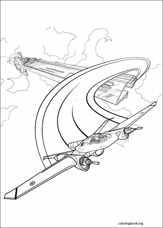 Tron coloring page (011)