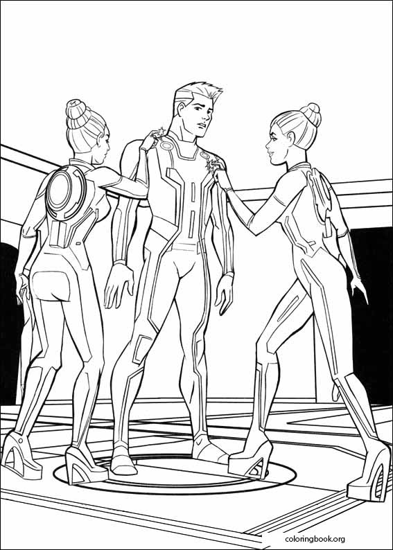 Tron coloring page (014)
