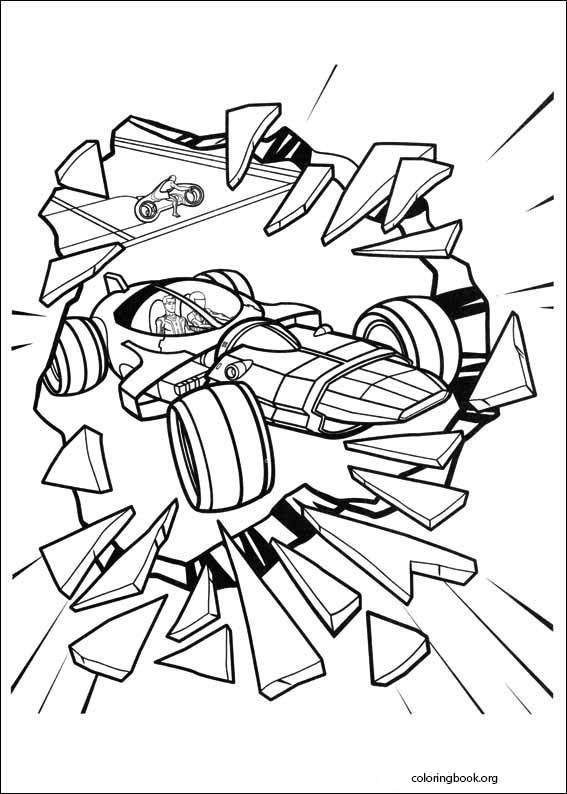 Tron coloring page (023)