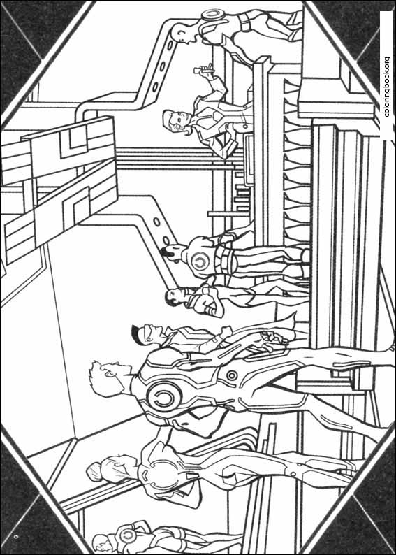 Tron coloring page (024)