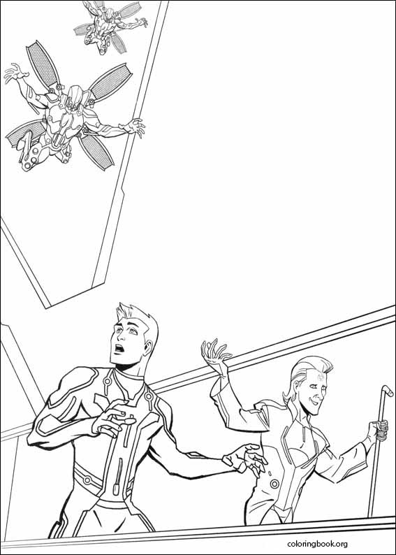 Tron coloring page (025)