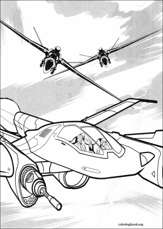 Tron coloring page (028)