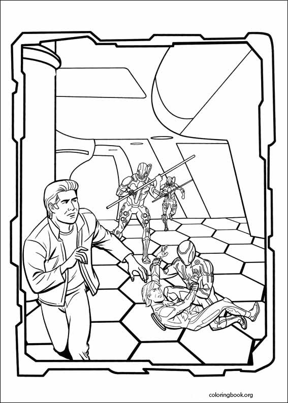Tron coloring page (033)