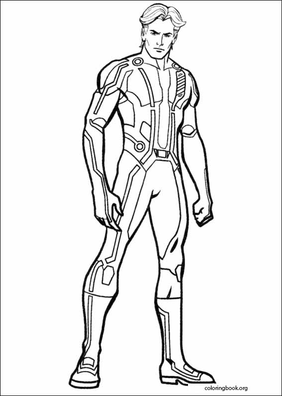 Tron coloring page (041)