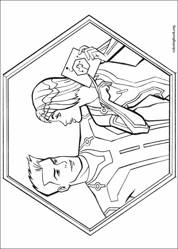 Tron coloring page (044)