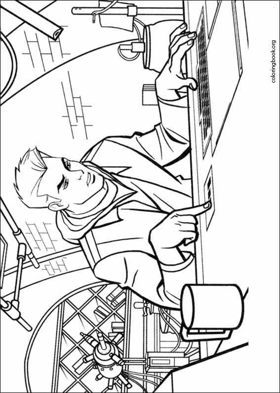 Tron coloring page (047)
