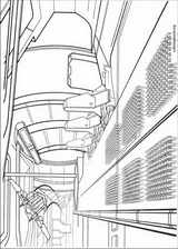 Tron coloring page (010)
