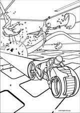 Tron coloring page (015)