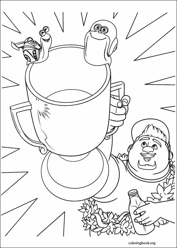 Turbo coloring page (029)