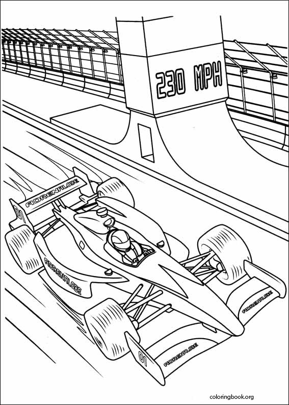 Turbo coloring page (031)