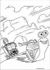 Turbo coloring page (001)