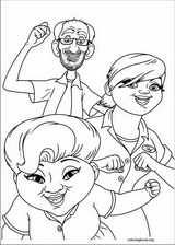 Turbo coloring page (020)