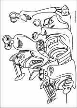 Turbo coloring page (030)