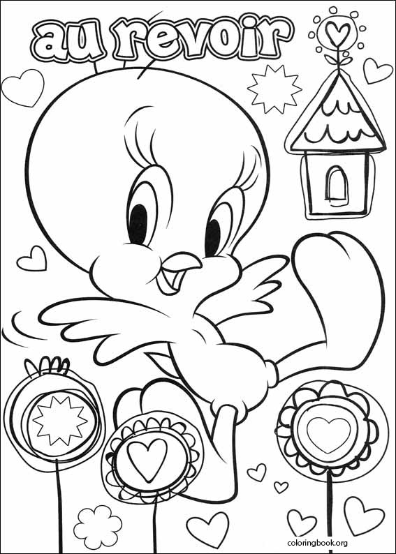 Tweety coloring page (003)