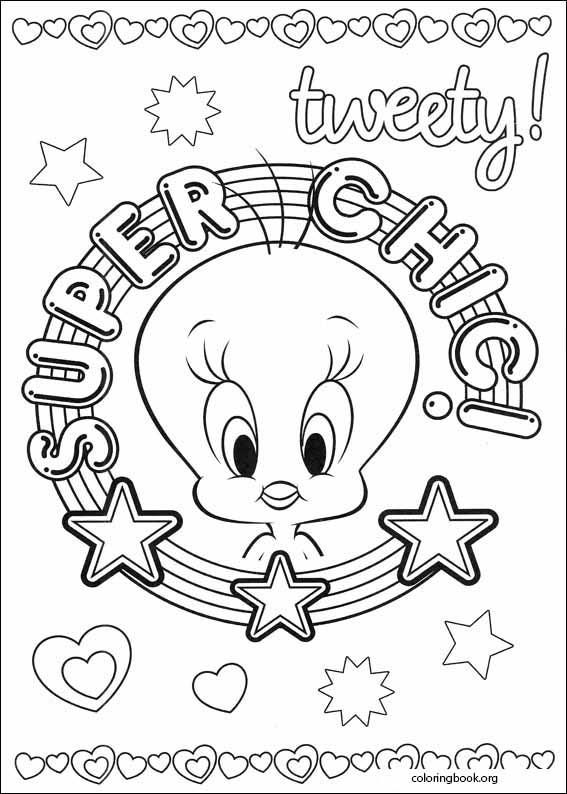 Tweety coloring page (004)