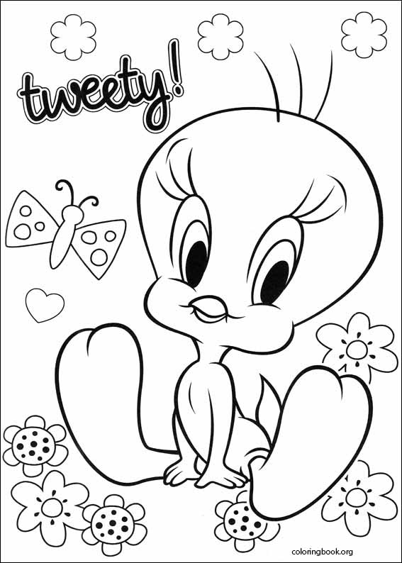 Tweety coloring page (009)