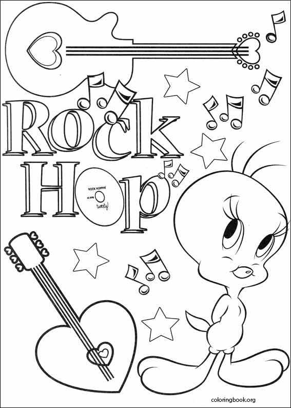 Tweety coloring page (011)