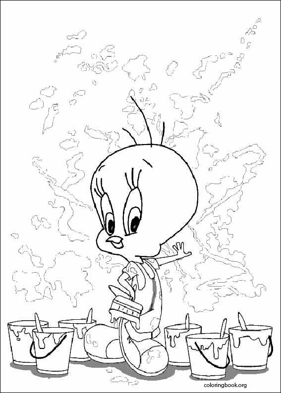 Tweety coloring page (014)
