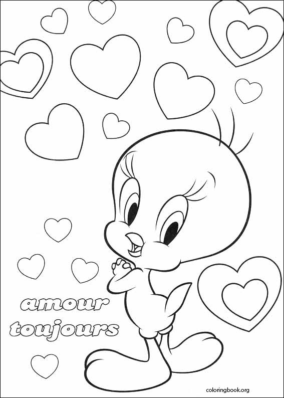Tweety coloring page (017)