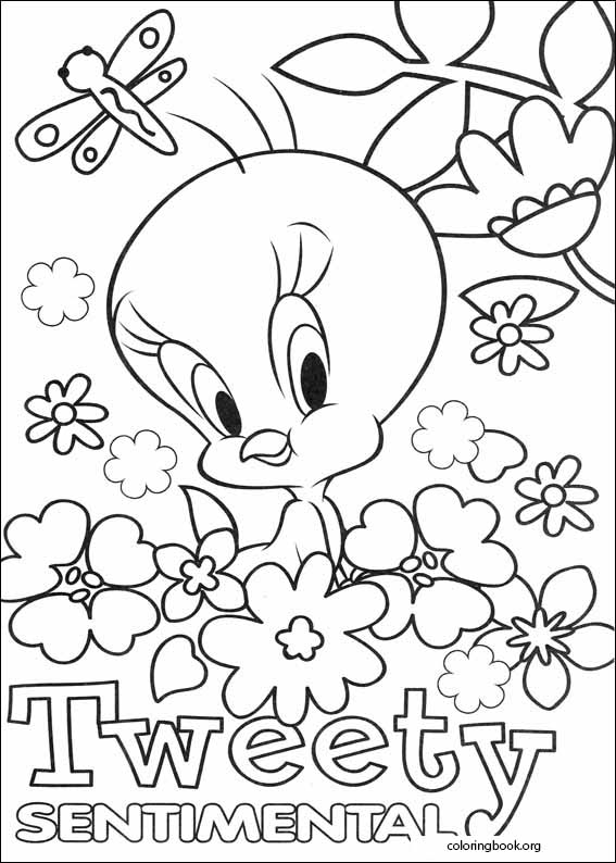 Tweety coloring page (024)