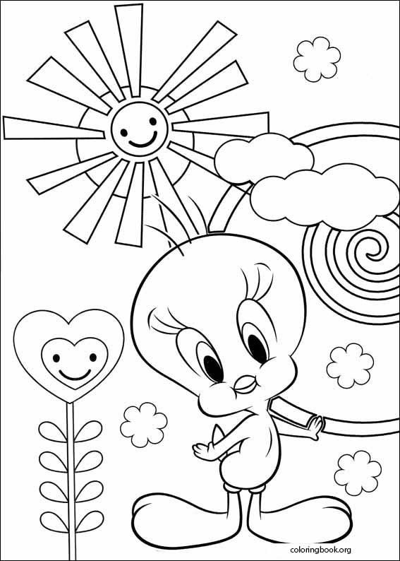 Tweety coloring page (026)