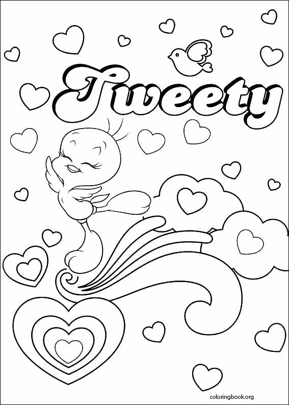 Tweety coloring page (027)