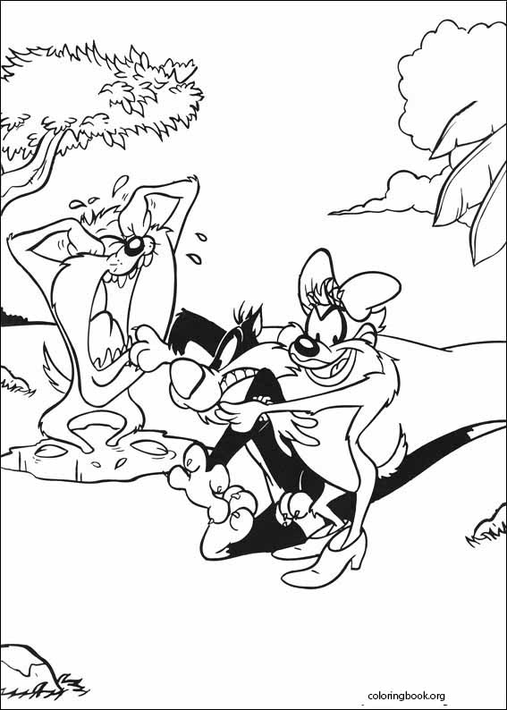 Tweety coloring page (034)