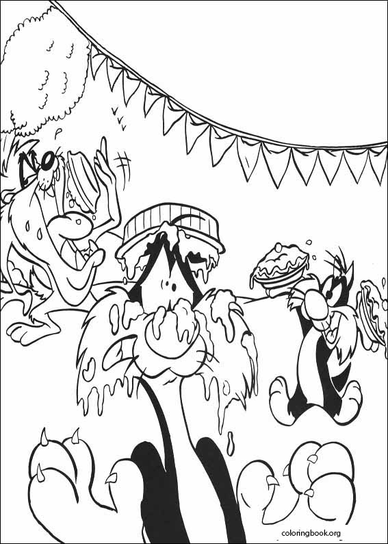 Tweety coloring page (037)