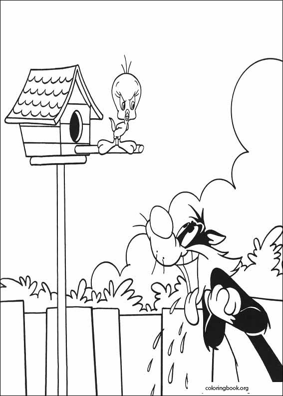 Tweety coloring page (038)