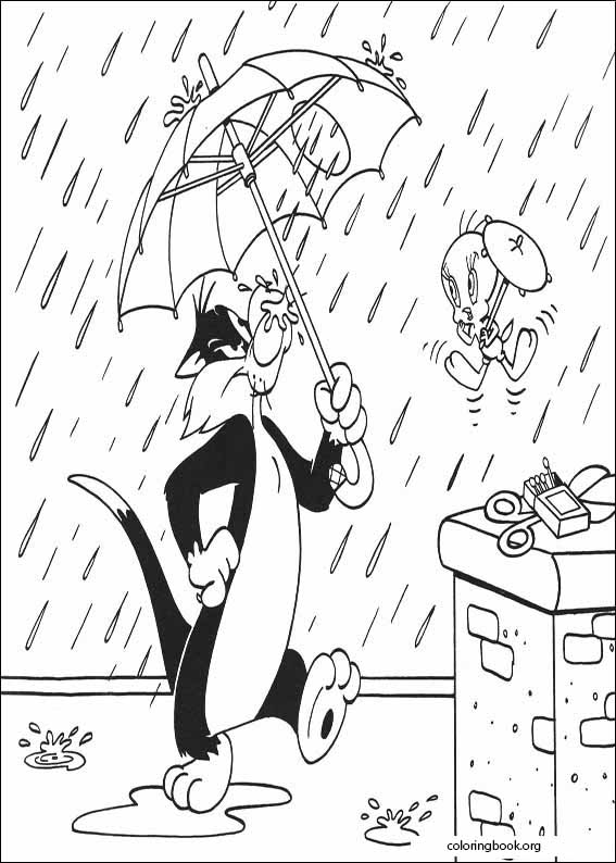 Tweety coloring page (040)