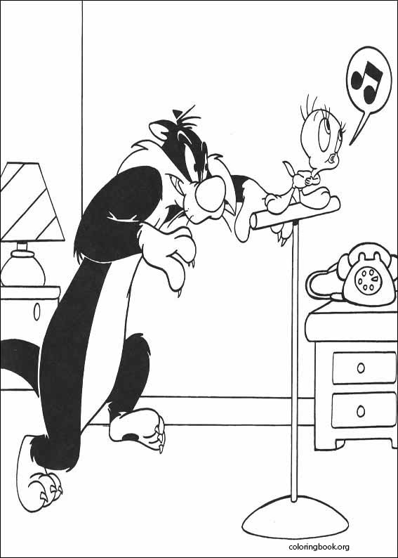 Tweety coloring page (042)