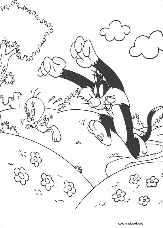 Tweety coloring page (049)