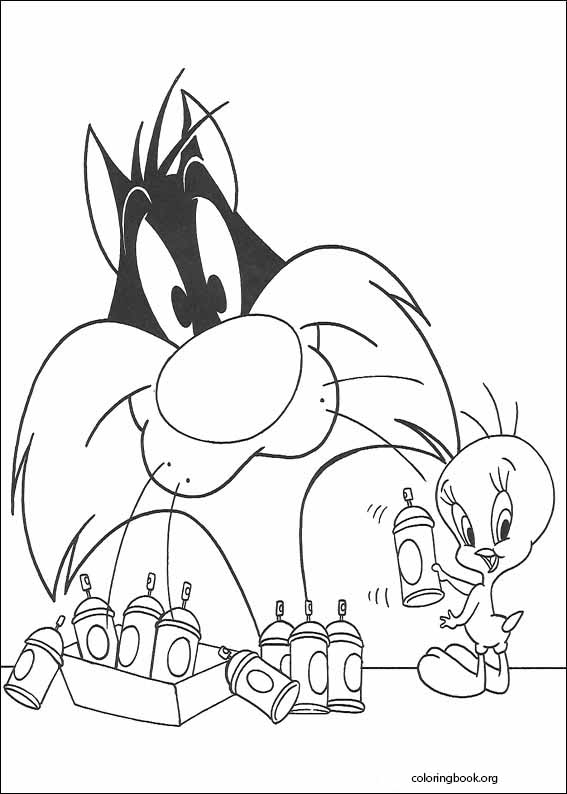 Tweety coloring page (051)