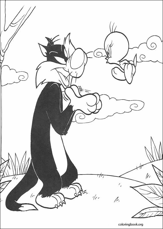 Tweety coloring page (053)