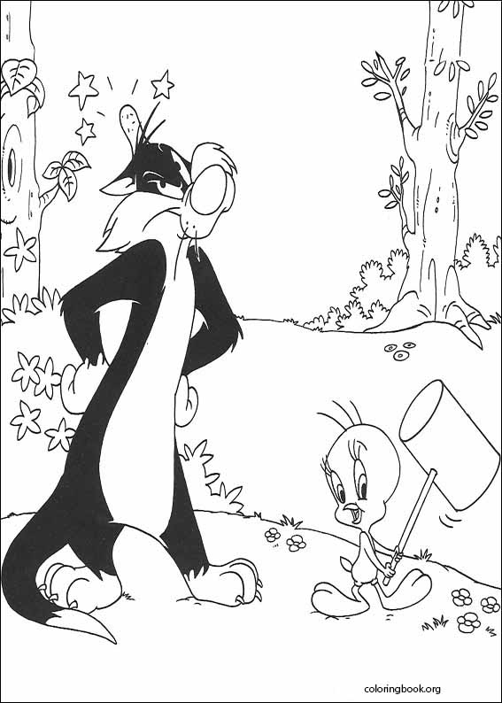 Tweety coloring page (058)