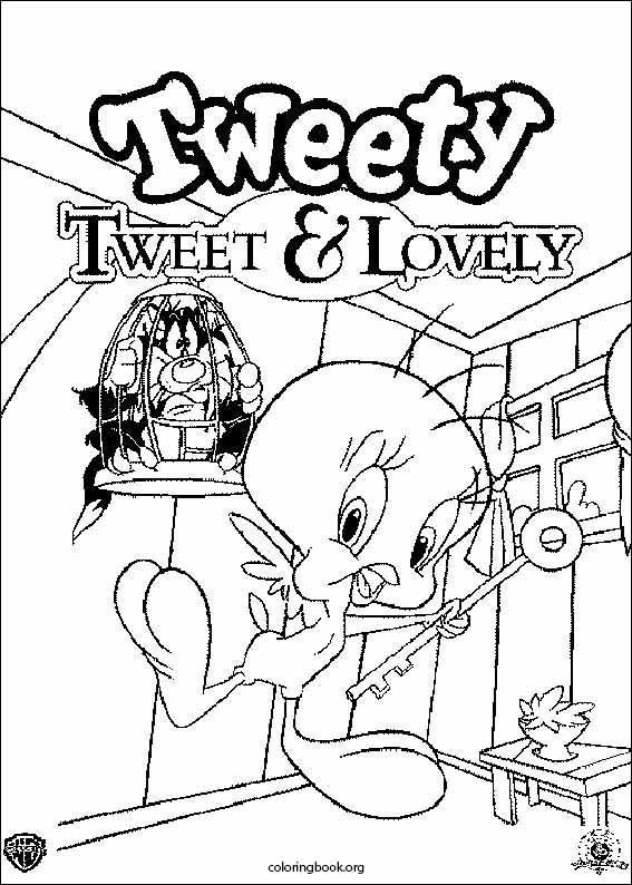 Tweety coloring page (061)
