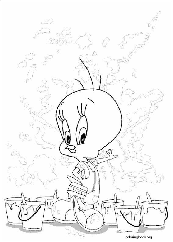 Tweety coloring page (062)