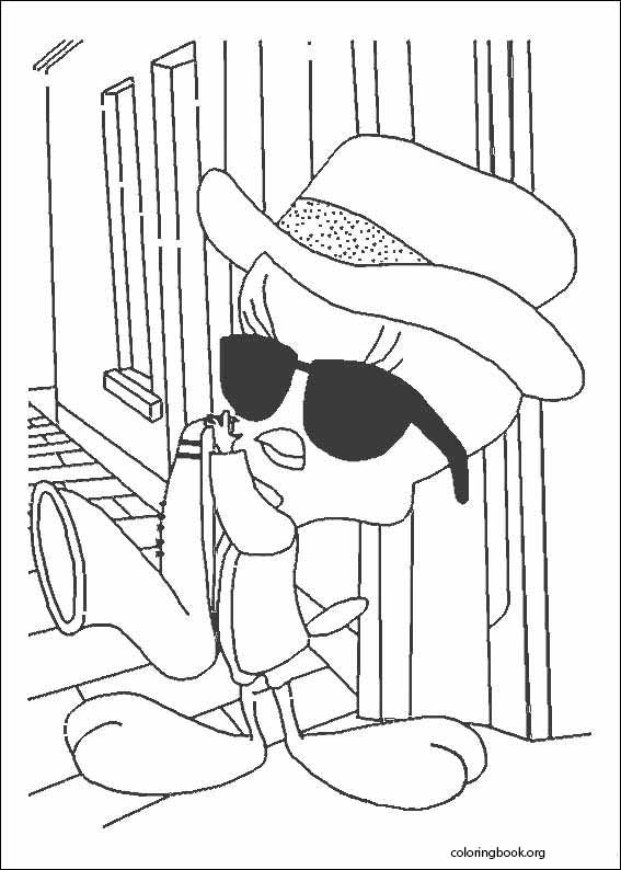 Tweety coloring page (067)