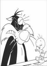 Tweety coloring page (045)