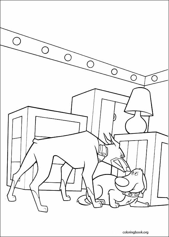 Up coloring page (002)