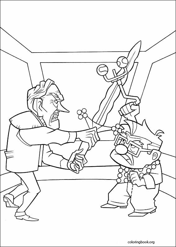 Up coloring page (005)