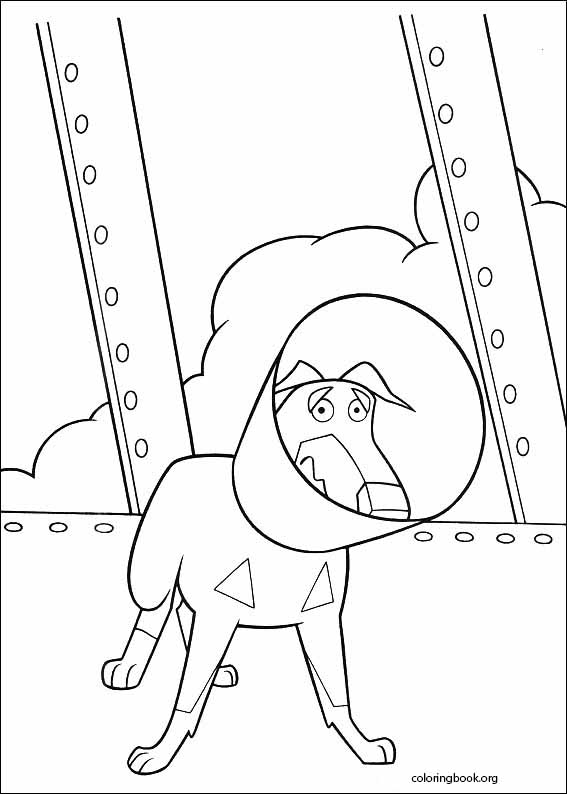 Up coloring page (007)