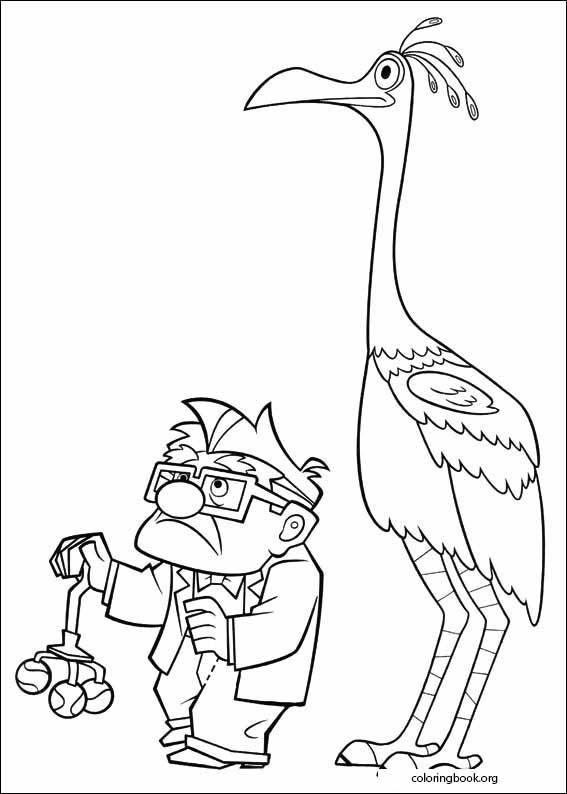 Up coloring page (008)