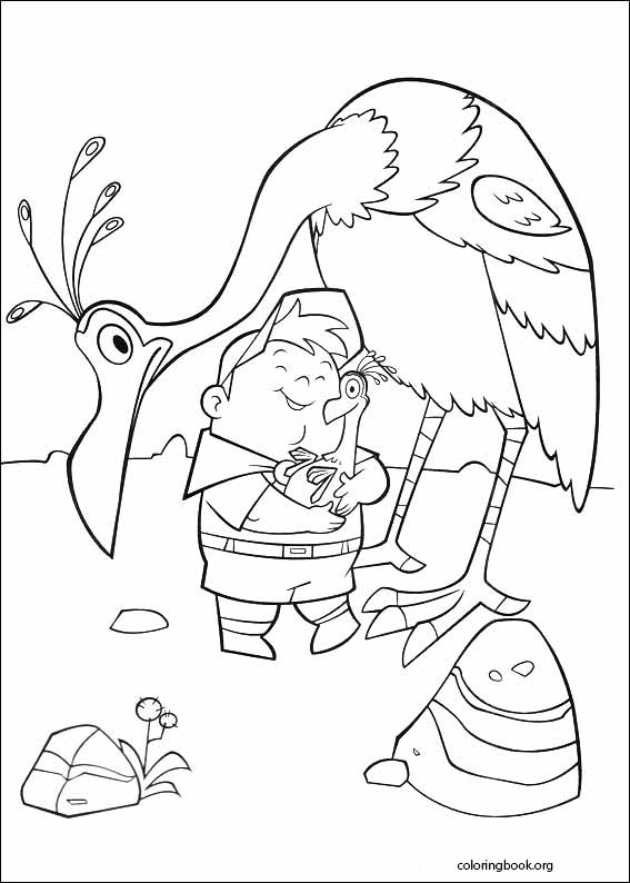 Up coloring page (010)