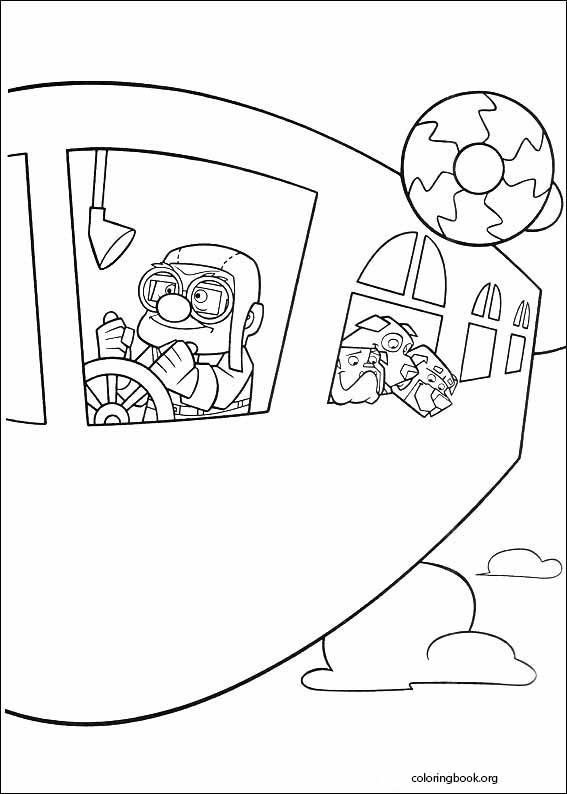 Up coloring page (014)