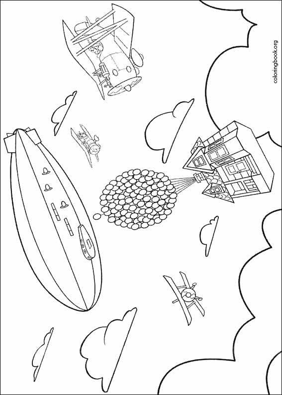 Up coloring page (016)