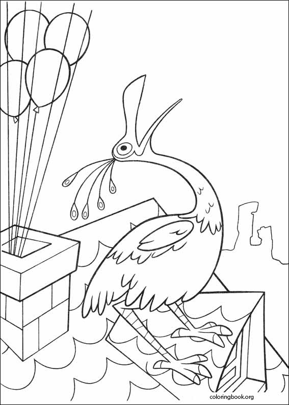Up coloring page (021)