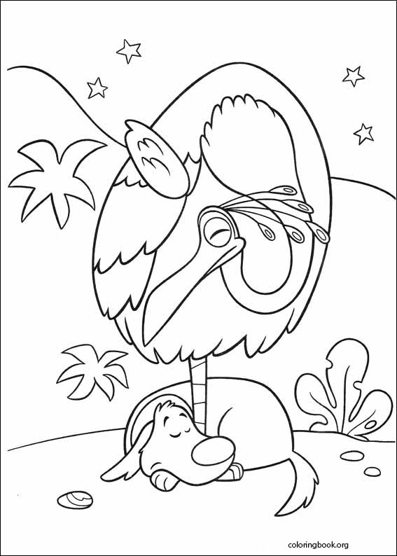Up coloring page (025)
