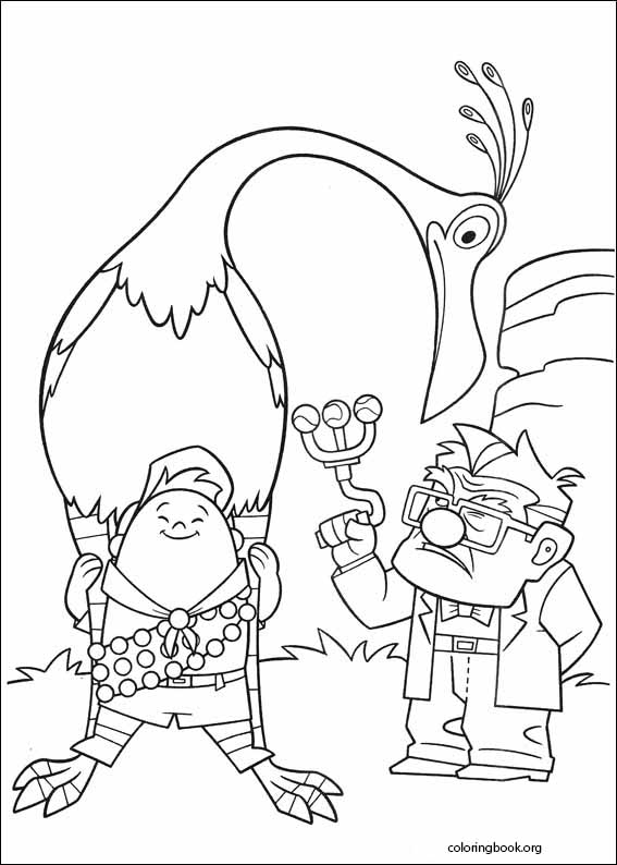 Up coloring page (027)