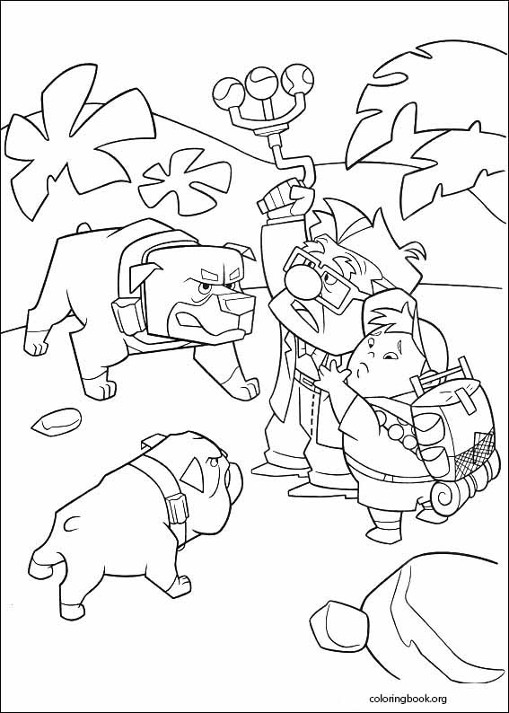 Up coloring page (039)